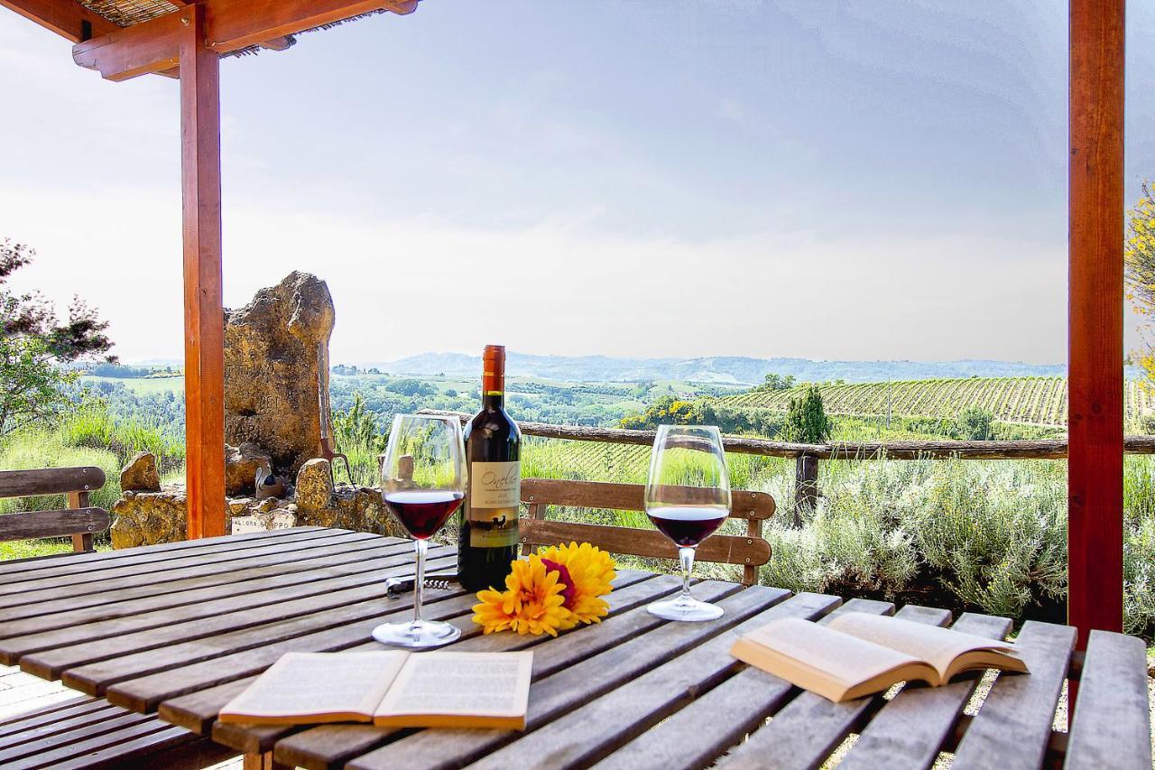 Agriturismo Poggio Pistolese Montaione Exteriör bild